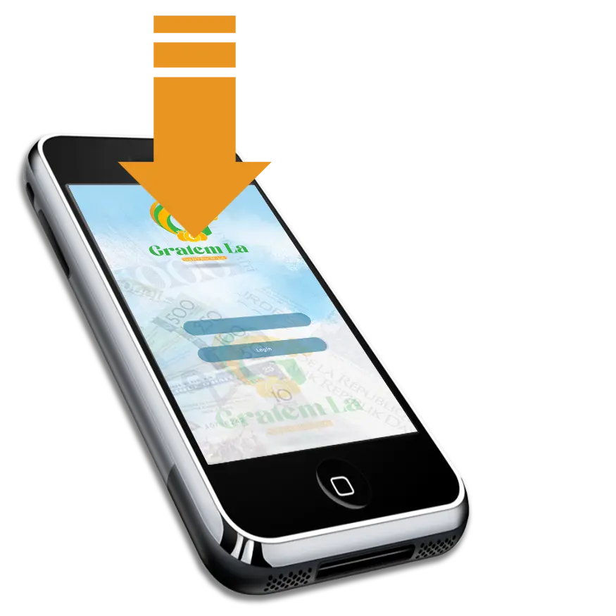 Gratemla App download Button